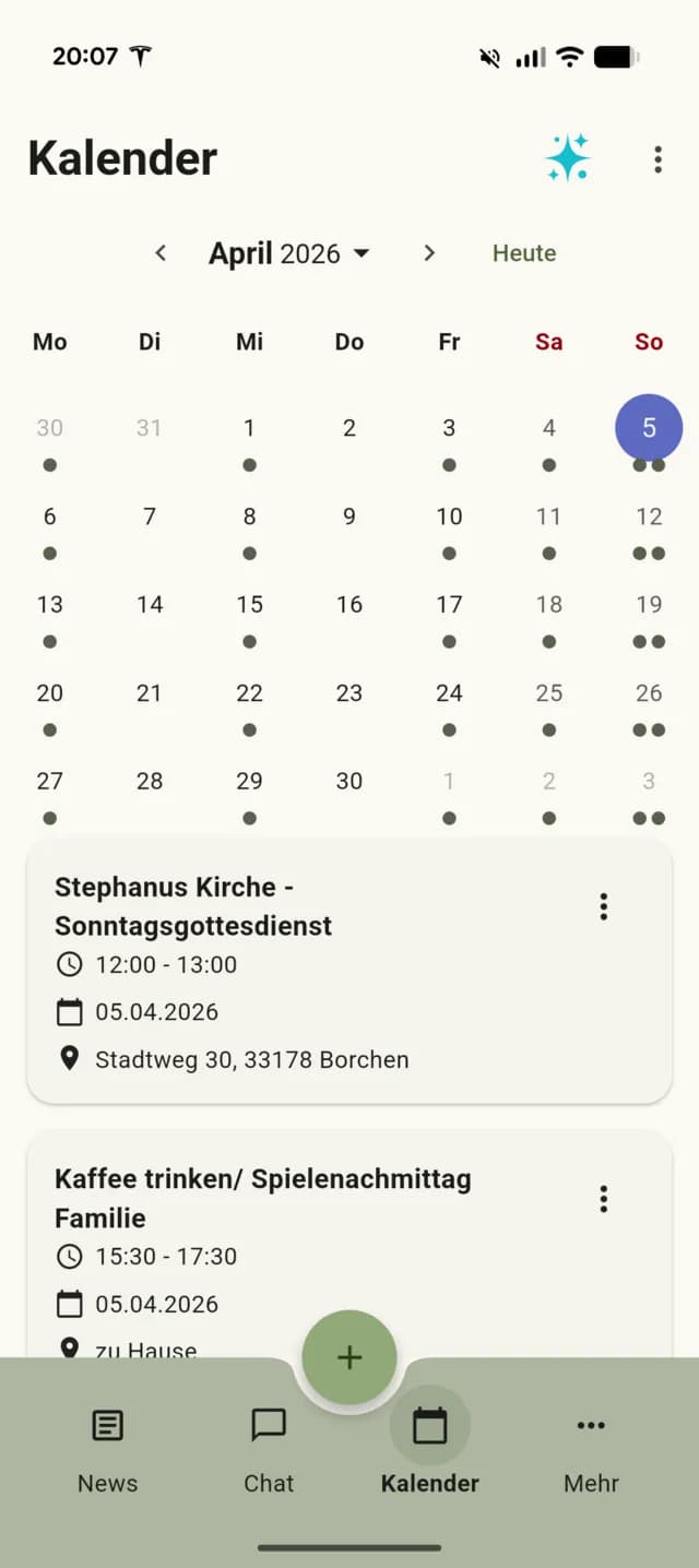 Via Vivendi Kalender — Gemeinsame Terminplanung für alle Beteiligten